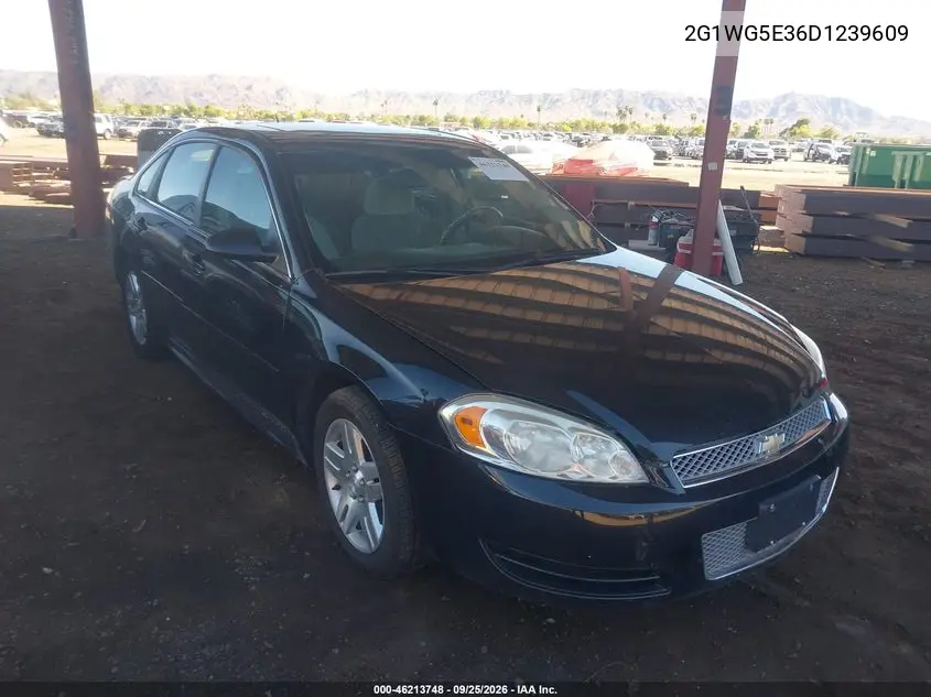 CHEVROLET IMPALA 2013, VIN 2G1WG5E36D1239609