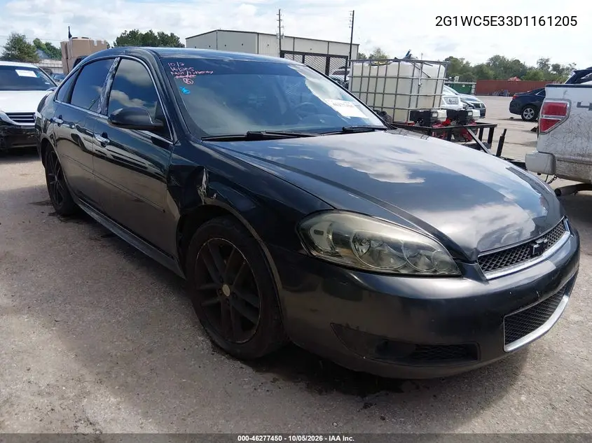 CHEVROLET IMPALA 2013, VIN 2G1WC5E33D1161205