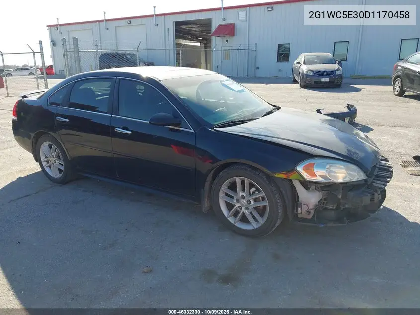 CHEVROLET IMPALA 2013, VIN 2G1WC5E30D1170458