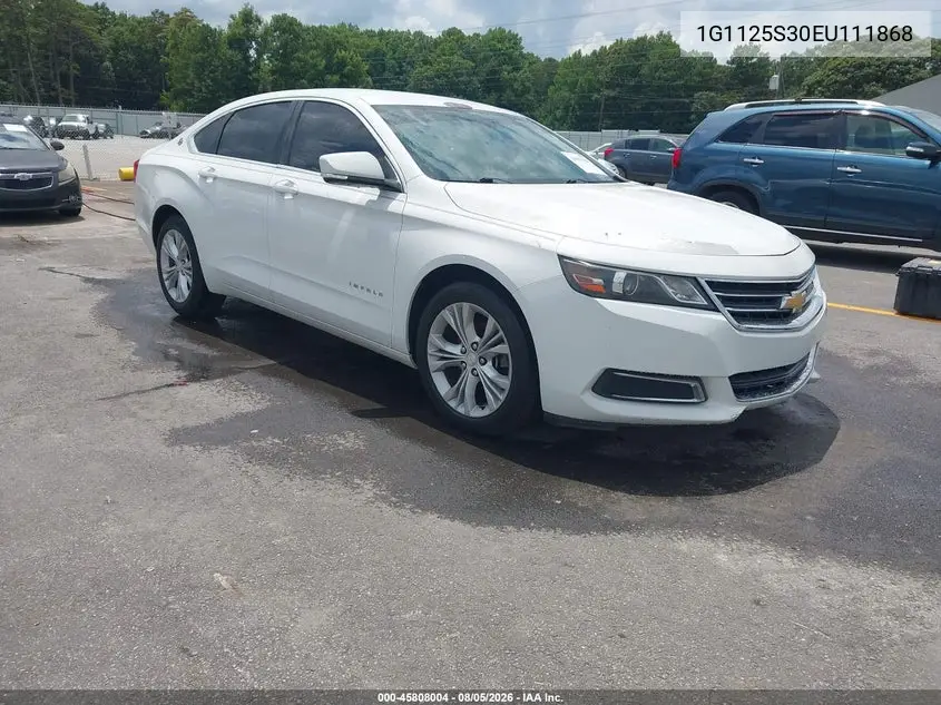 CHEVROLET IMPALA 2014, VIN 1G1125S30EU111868