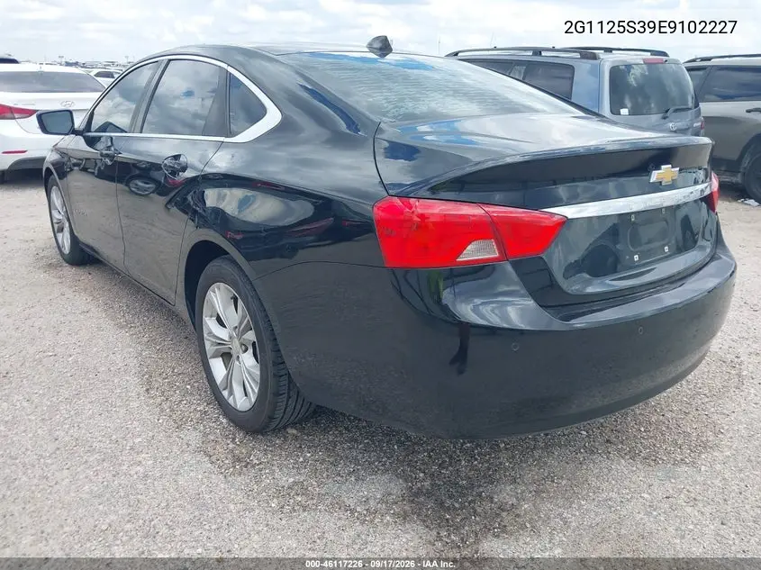 2014 CHEVROLET IMPALA VIN 2G1125S39E9102227 — фото 3