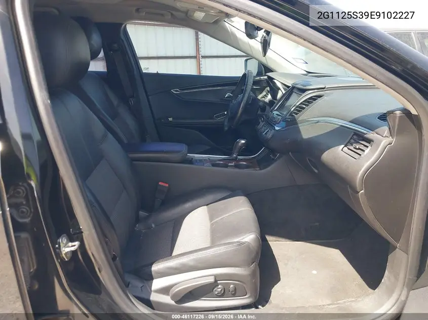 2014 CHEVROLET IMPALA VIN 2G1125S39E9102227 — фото 5
