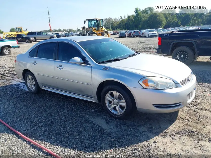 CHEVROLET IMPALA 2014, VIN 2G1WA5E36E1141005