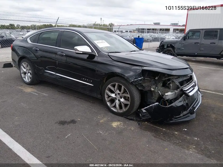 CHEVROLET IMPALA 2014, VIN 1G1155S39EU166228