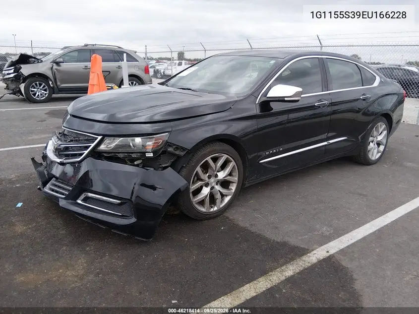 2014 CHEVROLET IMPALA VIN 1G1155S39EU166228 — фото 2