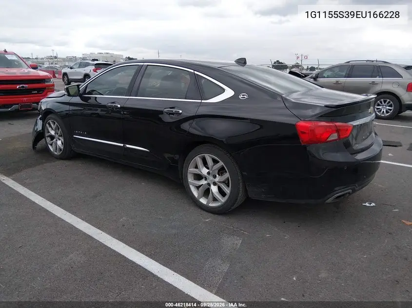 2014 CHEVROLET IMPALA VIN 1G1155S39EU166228 — фото 3