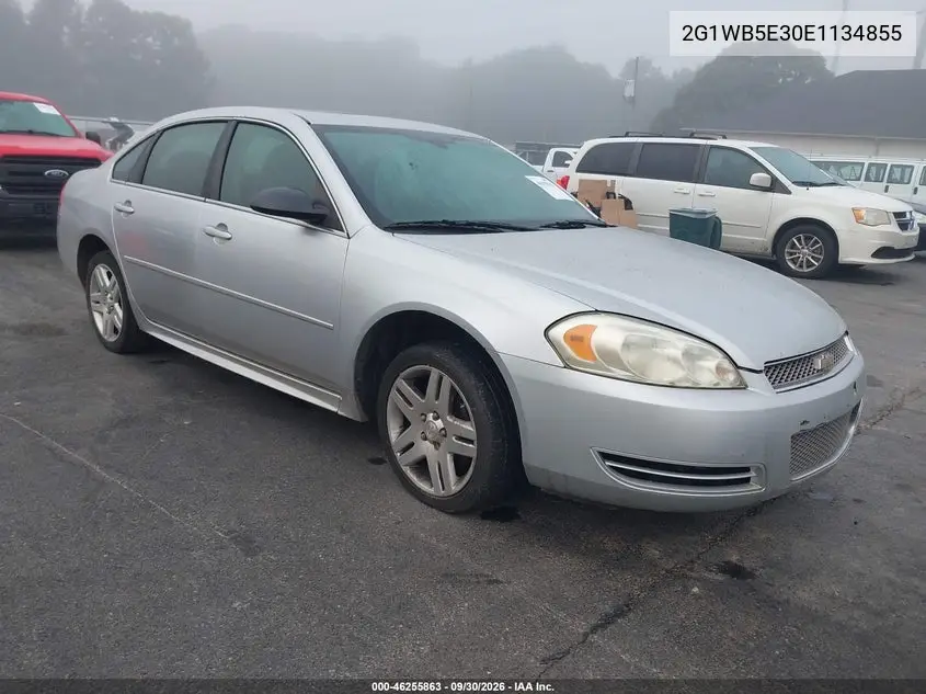 CHEVROLET IMPALA 2014, VIN 2G1WB5E30E1134855