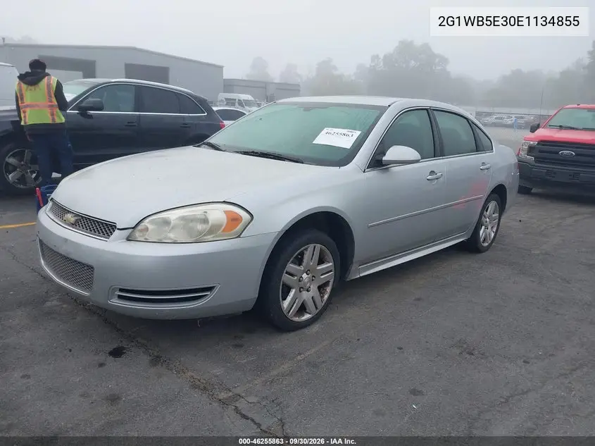 2014 CHEVROLET IMPALA VIN 2G1WB5E30E1134855 — фото 2