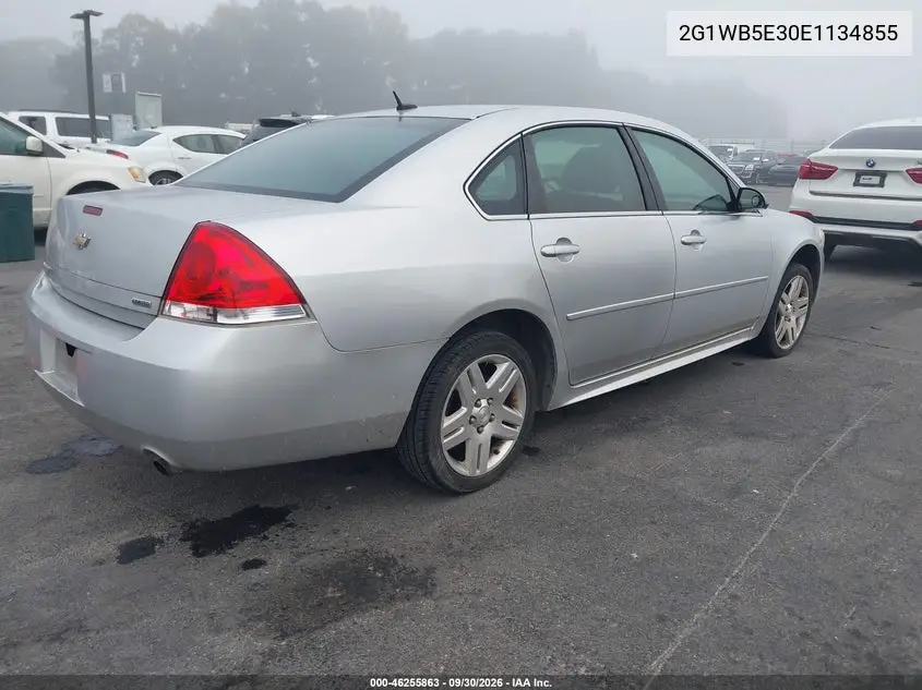 2014 CHEVROLET IMPALA VIN 2G1WB5E30E1134855 — фото 4