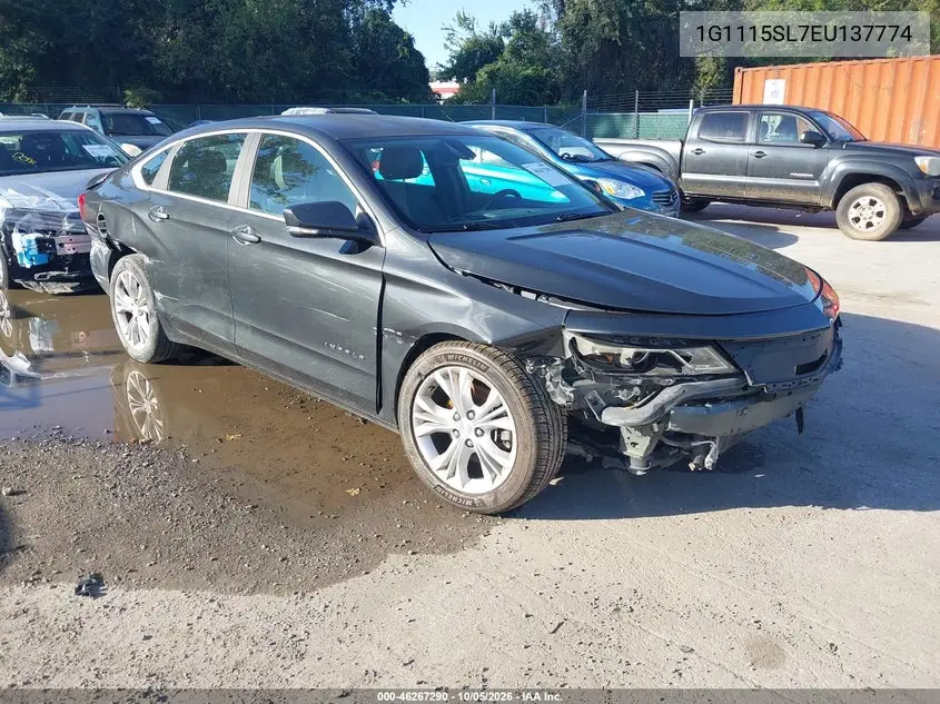 CHEVROLET IMPALA 2014, VIN 1G1115SL7EU137774