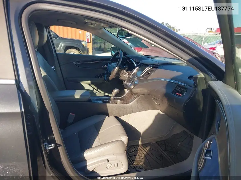 2014 CHEVROLET IMPALA VIN 1G1115SL7EU137774 — фото 5