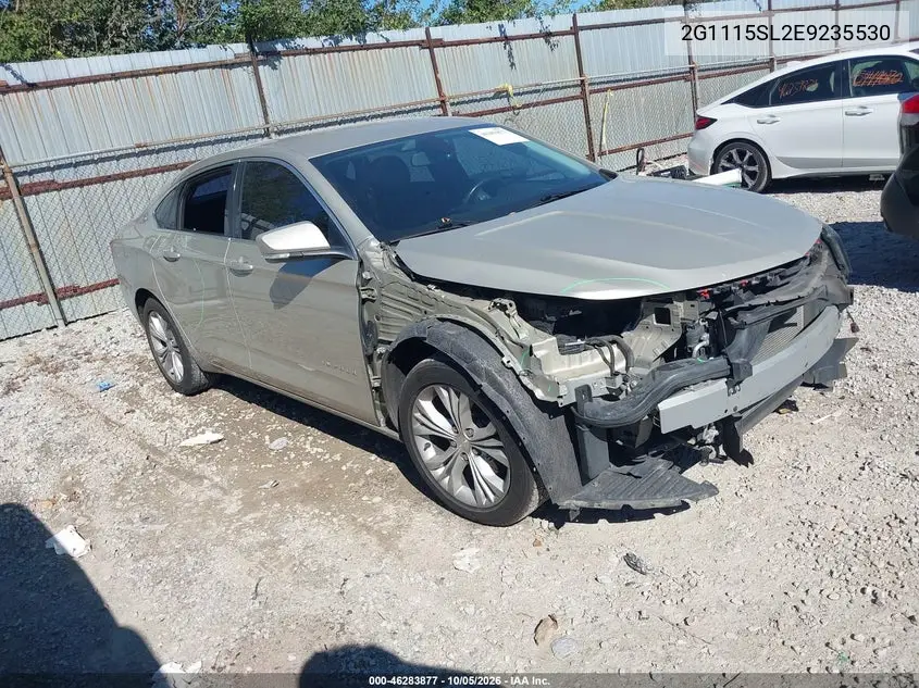 CHEVROLET IMPALA 2014, VIN 2G1115SL2E9235530