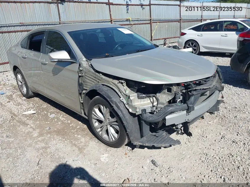2014 CHEVROLET IMPALA VIN 2G1115SL2E9235530 — фото 13