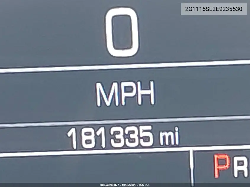 2014 CHEVROLET IMPALA VIN 2G1115SL2E9235530 — фото 16