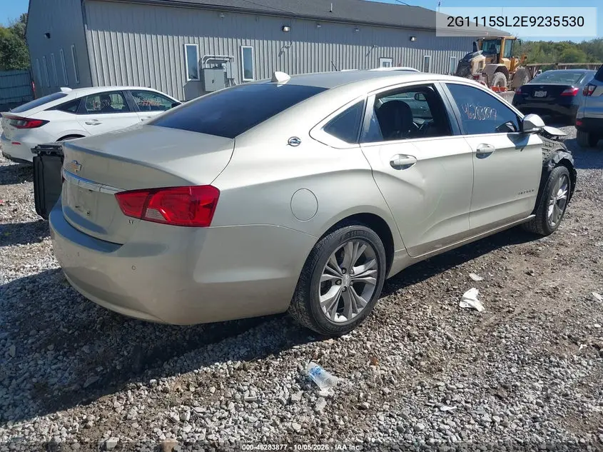2014 CHEVROLET IMPALA VIN 2G1115SL2E9235530 — фото 4