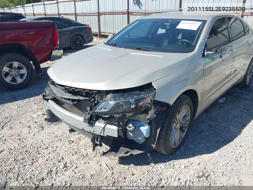 2014 CHEVROLET IMPALA VIN 2G1115SL2E9235530 — фото 6