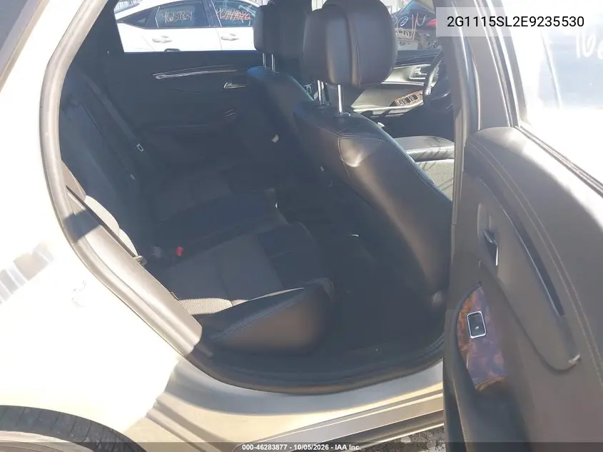 2014 CHEVROLET IMPALA VIN 2G1115SL2E9235530 — фото 8