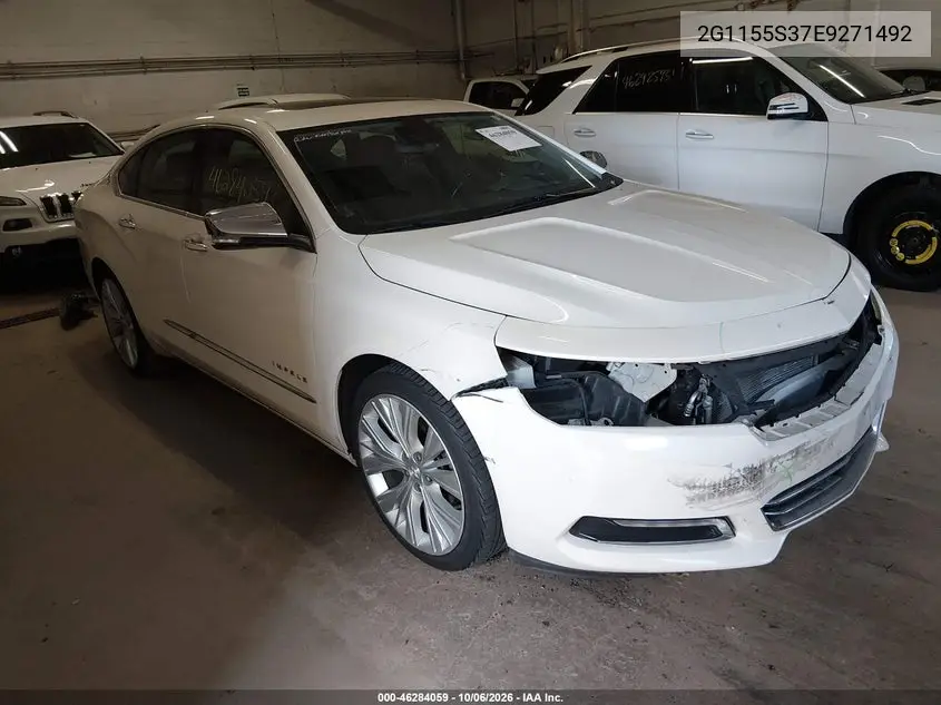 CHEVROLET IMPALA 2014, VIN 2G1155S37E9271492
