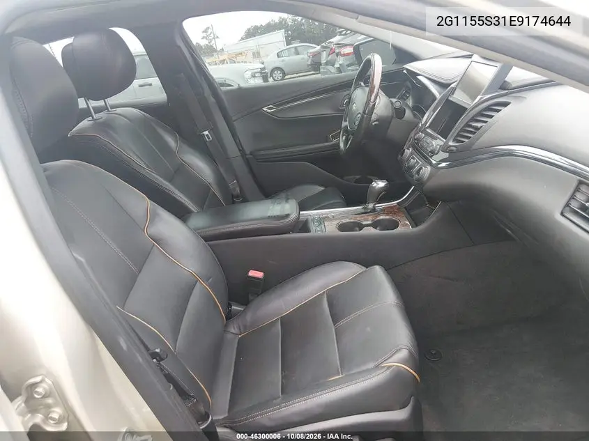 2014 CHEVROLET IMPALA VIN 2G1155S31E9174644 — фото 5