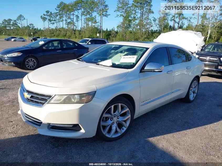 2014 CHEVROLET IMPALA VIN 2G1155S35E9212067 — фото 2
