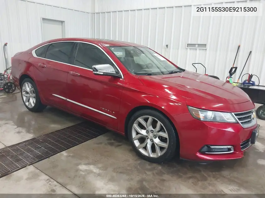 CHEVROLET IMPALA 2014, VIN 2G1155S30E9215300