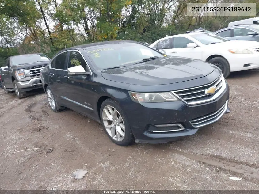 CHEVROLET IMPALA 2014, VIN 2G1155S36E9189642