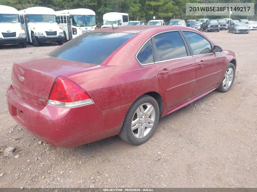 2015 CHEVROLET IMPALA VIN 2G1WB5E38F1149217 — фото 4