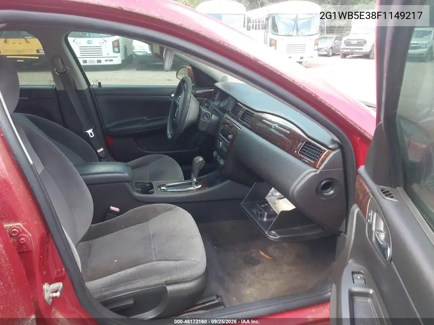 2015 CHEVROLET IMPALA VIN 2G1WB5E38F1149217 — фото 5