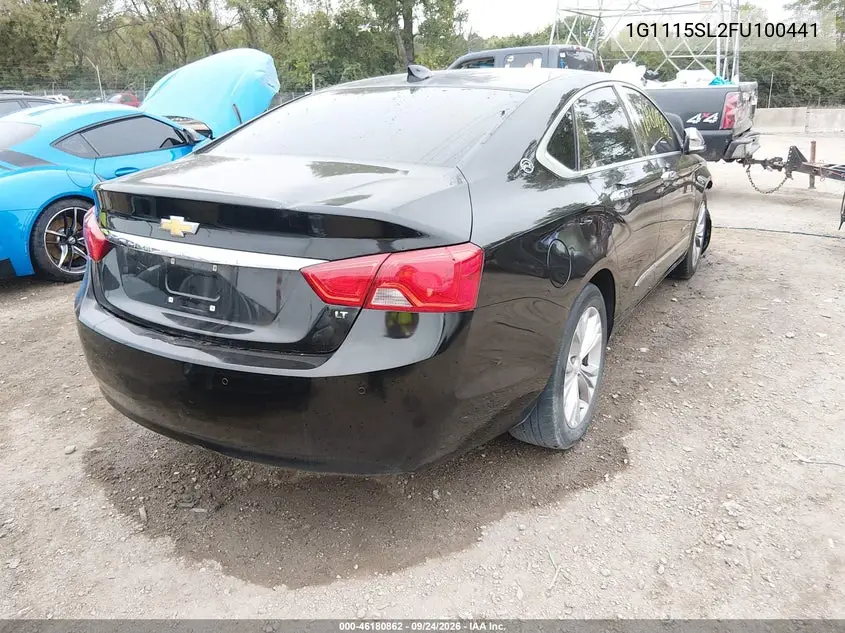2015 CHEVROLET IMPALA VIN 1G1115SL2FU100441 — фото 4