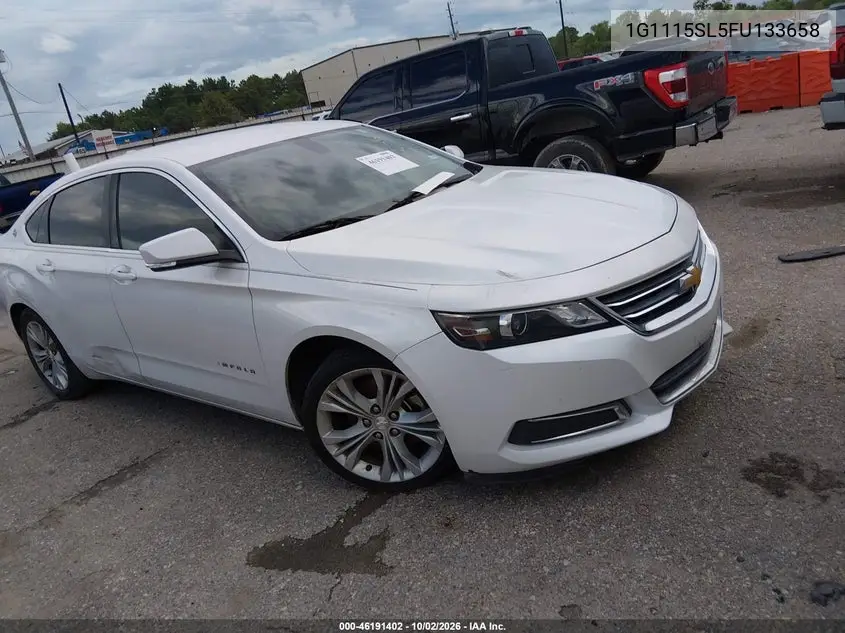CHEVROLET IMPALA 2015, VIN 1G1115SL5FU133658