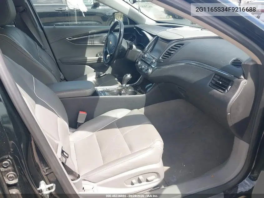 2015 CHEVROLET IMPALA VIN 2G1165S34F9216688 — фото 5