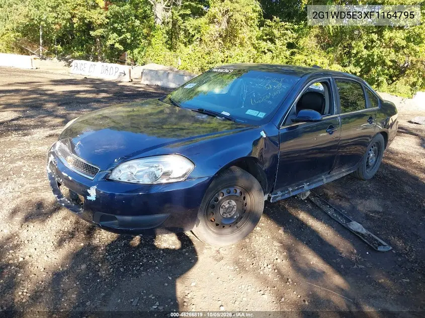 2015 CHEVROLET IMPALA VIN 2G1WD5E3XF1164795 — фото 2