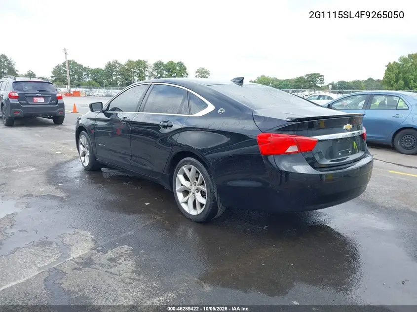 2015 CHEVROLET IMPALA VIN 2G1115SL4F9265050 — фото 3