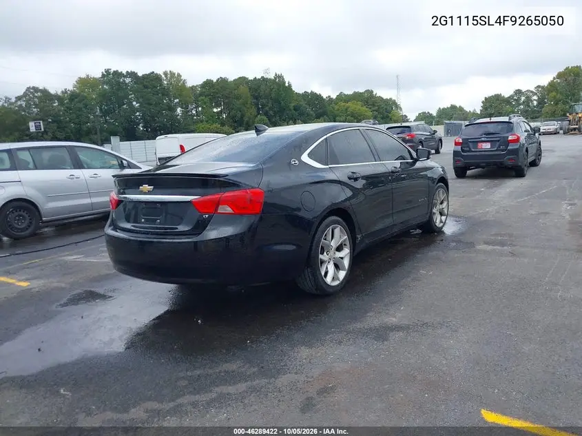 2015 CHEVROLET IMPALA VIN 2G1115SL4F9265050 — фото 4