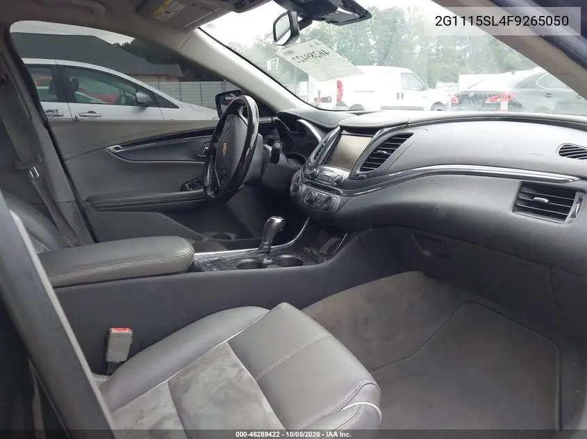 2015 CHEVROLET IMPALA VIN 2G1115SL4F9265050 — фото 5