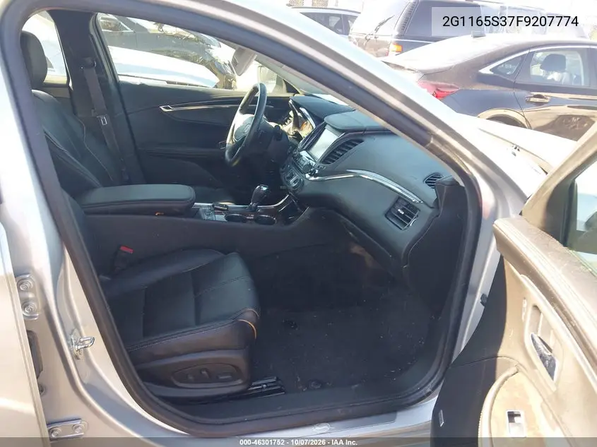 2015 CHEVROLET IMPALA VIN 2G1165S37F9207774 — фото 5