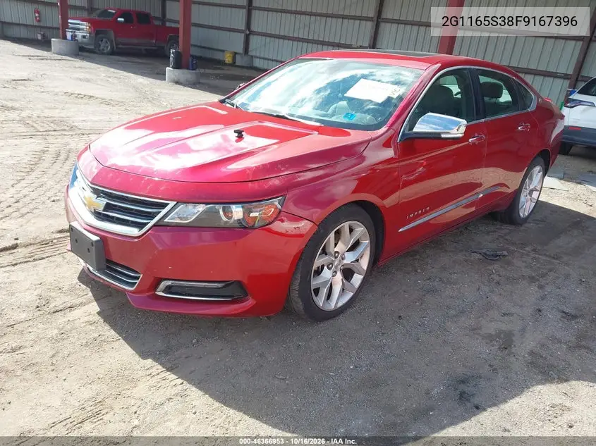 2015 CHEVROLET IMPALA VIN 2G1165S38F9167396 — фото 2