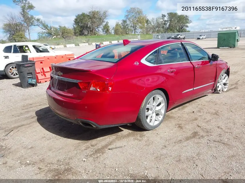 2015 CHEVROLET IMPALA VIN 2G1165S38F9167396 — фото 4