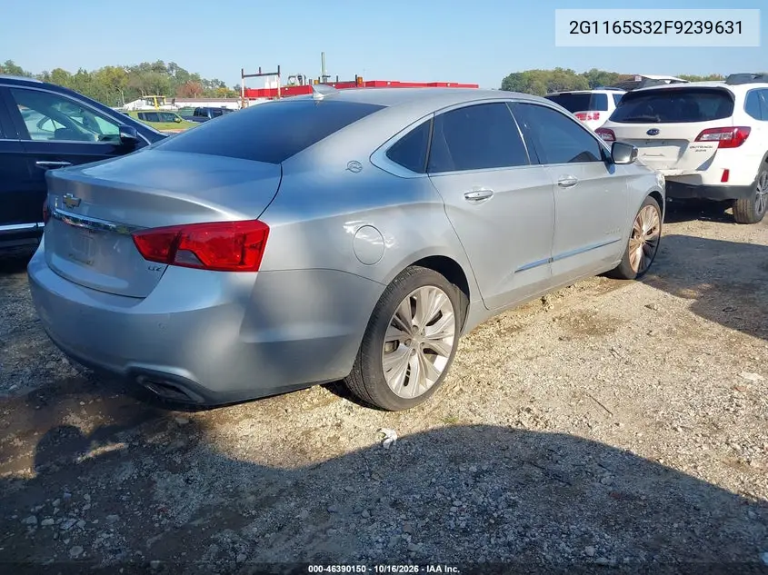 2015 CHEVROLET IMPALA VIN 2G1165S32F9239631 — фото 4