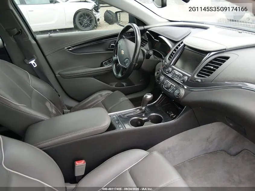 2016 CHEVROLET IMPALA VIN 2G1145S35G9174166 — фото 5