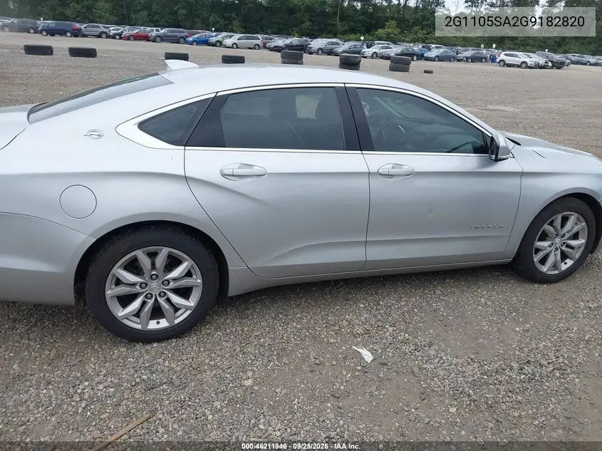 2016 CHEVROLET IMPALA VIN 2G1105SA2G9182820 — фото 13