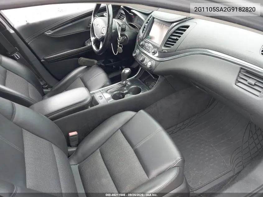 2016 CHEVROLET IMPALA VIN 2G1105SA2G9182820 — фото 5