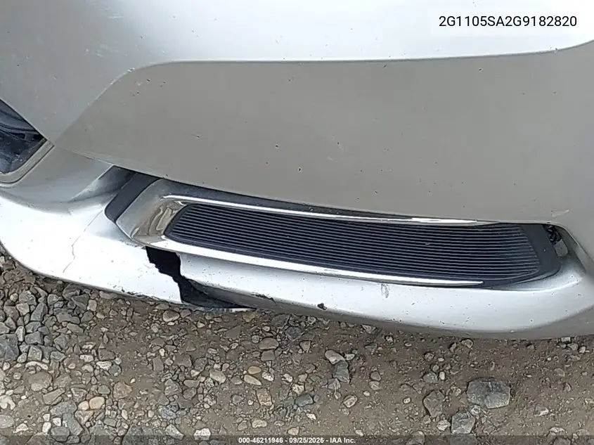 2016 CHEVROLET IMPALA VIN 2G1105SA2G9182820 — фото 6