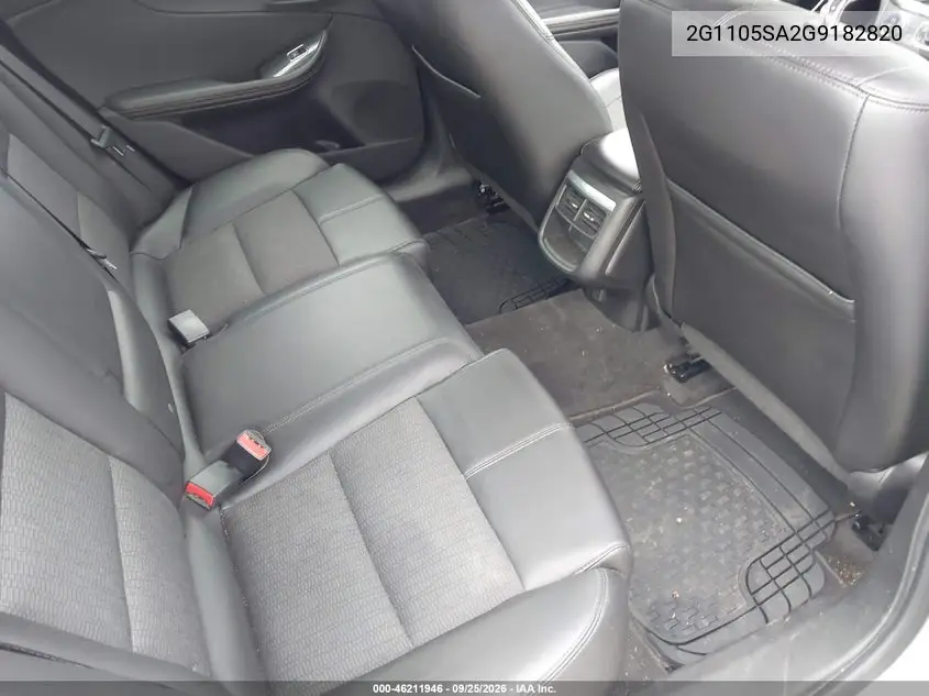2016 CHEVROLET IMPALA VIN 2G1105SA2G9182820 — фото 8