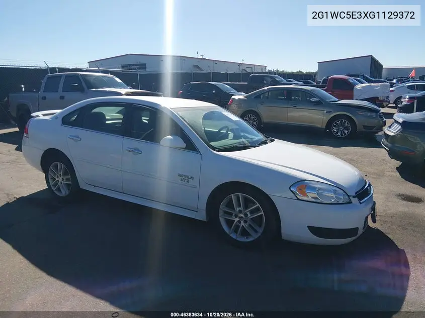 CHEVROLET IMPALA 2016, VIN 2G1WC5E3XG1129372