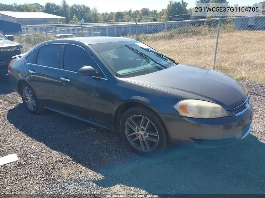 CHEVROLET IMPALA 2016, VIN 2G1WC5E37G1104705