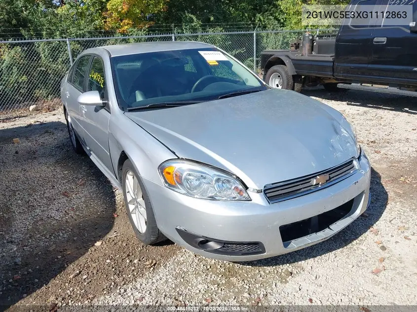 CHEVROLET IMPALA 2016, VIN 2G1WC5E3XG1112863