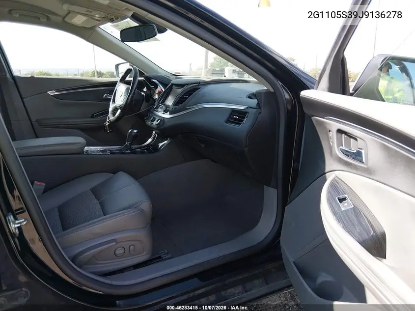 2018 CHEVROLET IMPALA VIN 2G1105S39J9136278 — фото 5