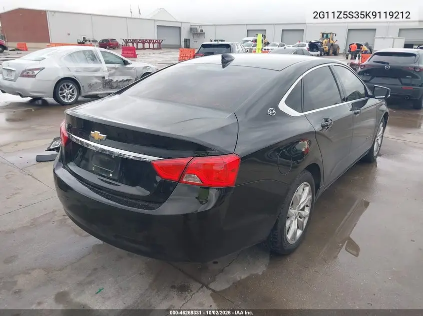 2019 CHEVROLET IMPALA VIN 2G11Z5S35K9119212 — фото 4