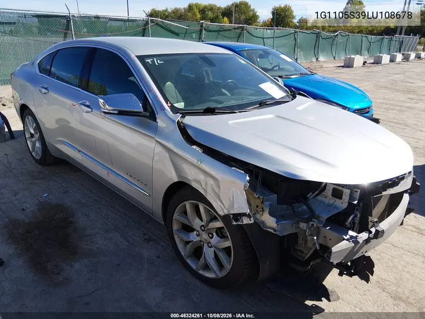 CHEVROLET IMPALA 2020, VIN 1G1105S39LU108678